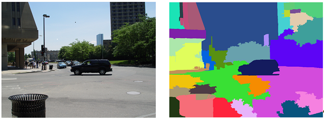 A method to build image segmentation trees using Thrust.